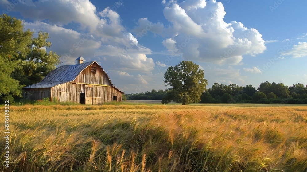 Countryside Farm Fields: A neon photo capturing the charm of farm fields Countryside Farm Fields: A neon photo capturing the charm of farm fields