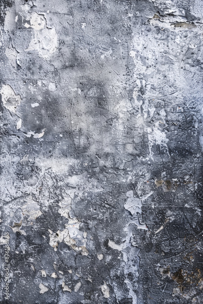 Fototapeta premium Marble-like textured gray concrete background for design projects, with a rich and intricate appearance resembling natural stone.