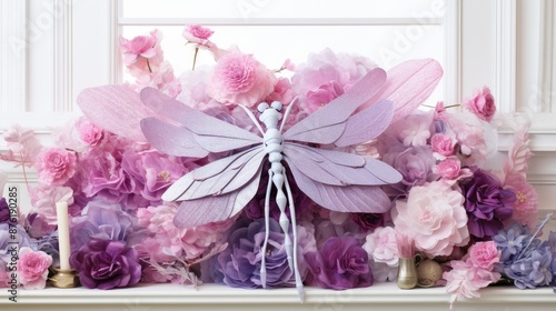 watercolor dragonfly