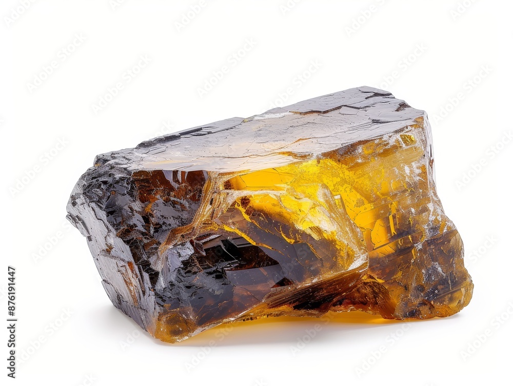 Mineral stone isolated on a white background Mineral stone isolated on a white background