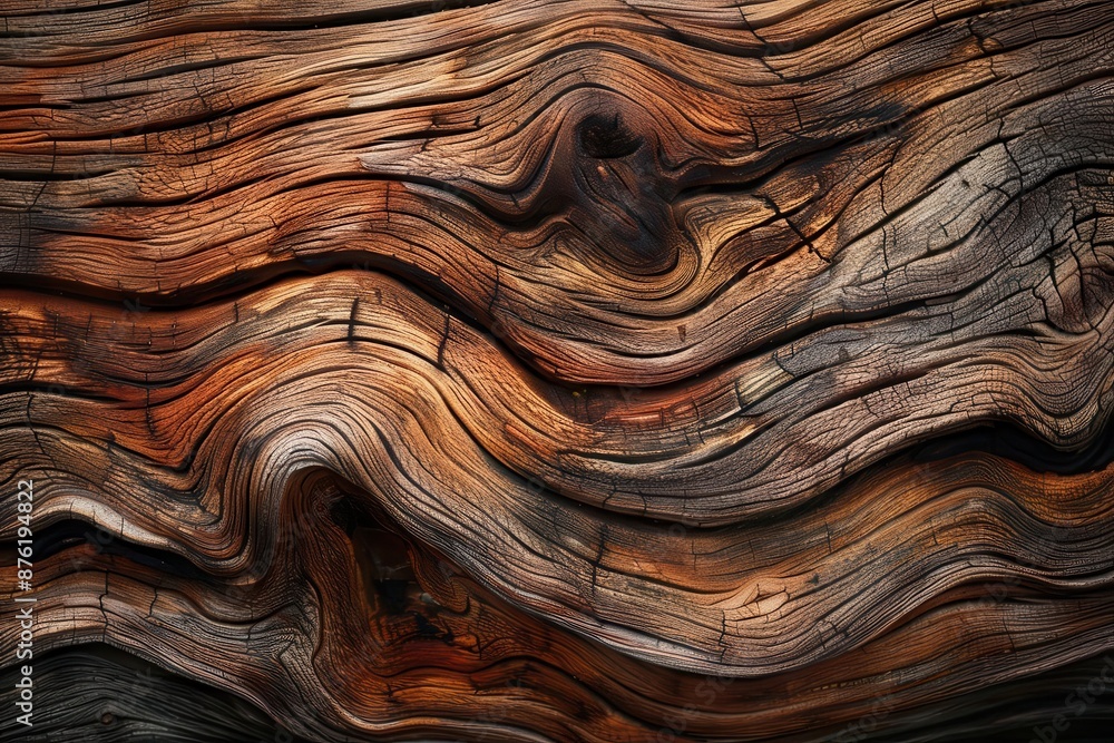 rich textured closeup of weathered wood grain deep brown tones intricate patterns of knots and lines warm lighting enhancing natural beauty rich textured closeup of weathered wood grain deep brown tones intricate patterns of knots and lines warm lighting enhancing natural beauty