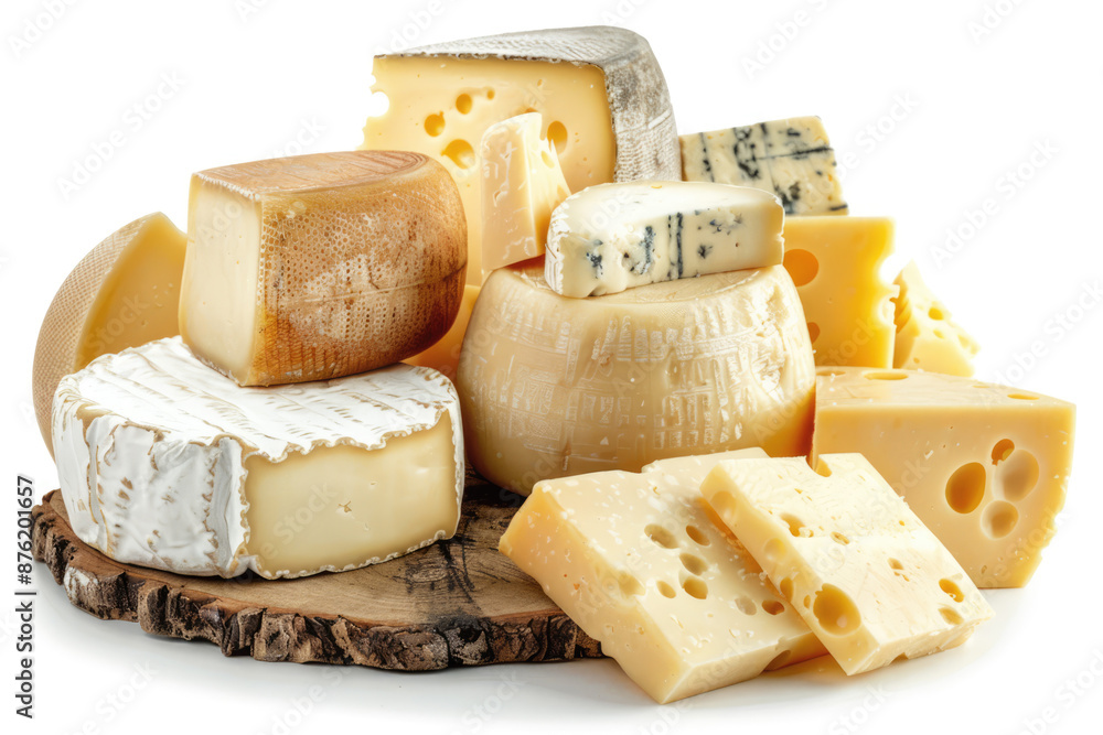 Cheese set with melted and stretched cheeses Cheese set with melted and stretched cheeses