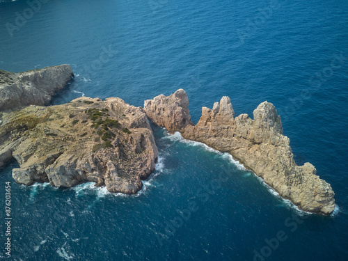 Ses Torretes, Ibiza vistas desde el aire