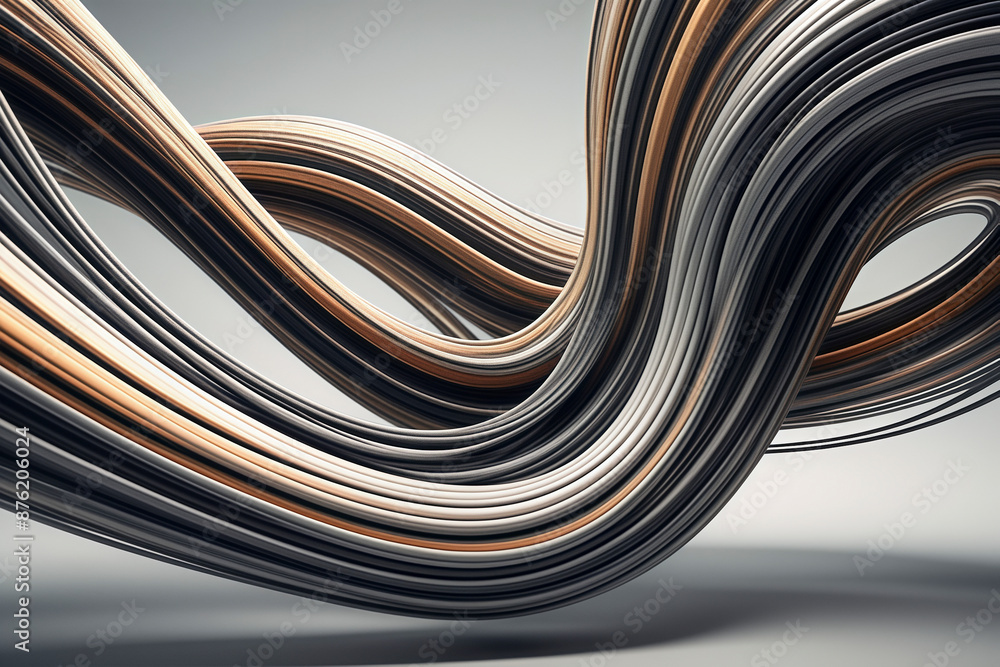 3D contorted lines render abstract geometric backgrounds 3D contorted lines render abstract geometric backgrounds