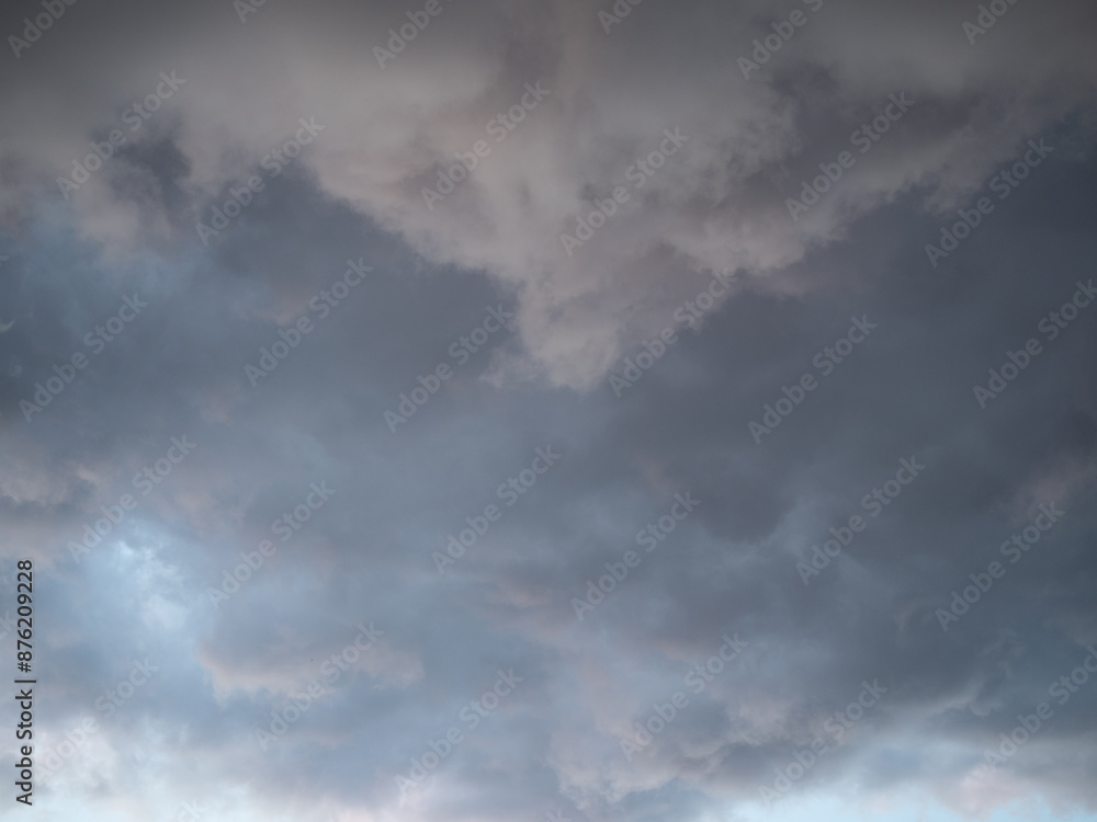 Blue sky after rain,. Beautiful Cumulus clouds flying across the sky, Blue sky after rain,. Beautiful Cumulus clouds flying across the sky,