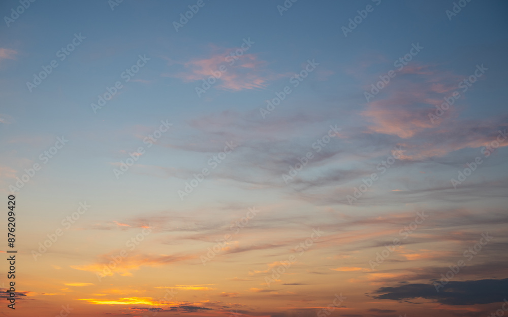 Blue sky after rain,. Beautiful Cumulus clouds flying across the sky, Blue sky after rain,. Beautiful Cumulus clouds flying across the sky,