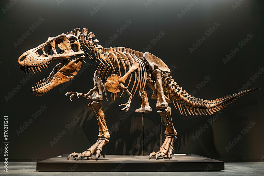 Obraz premium a fossilized dinosaur from the jurassic period