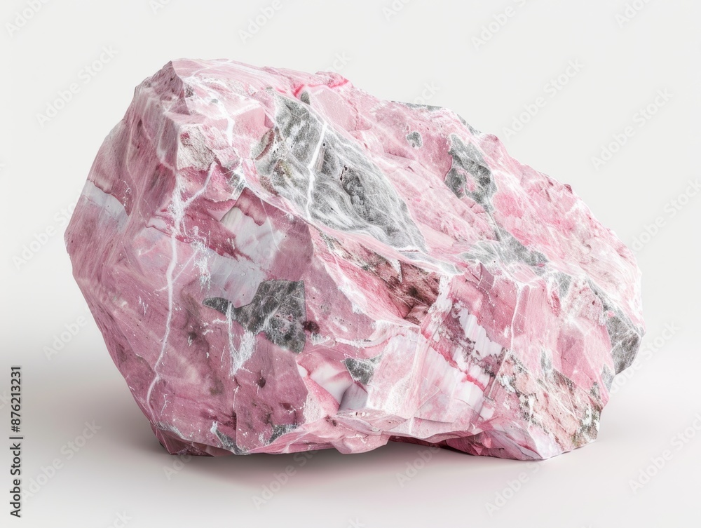 Mineral stone isolated on a white background Mineral stone isolated on a white background