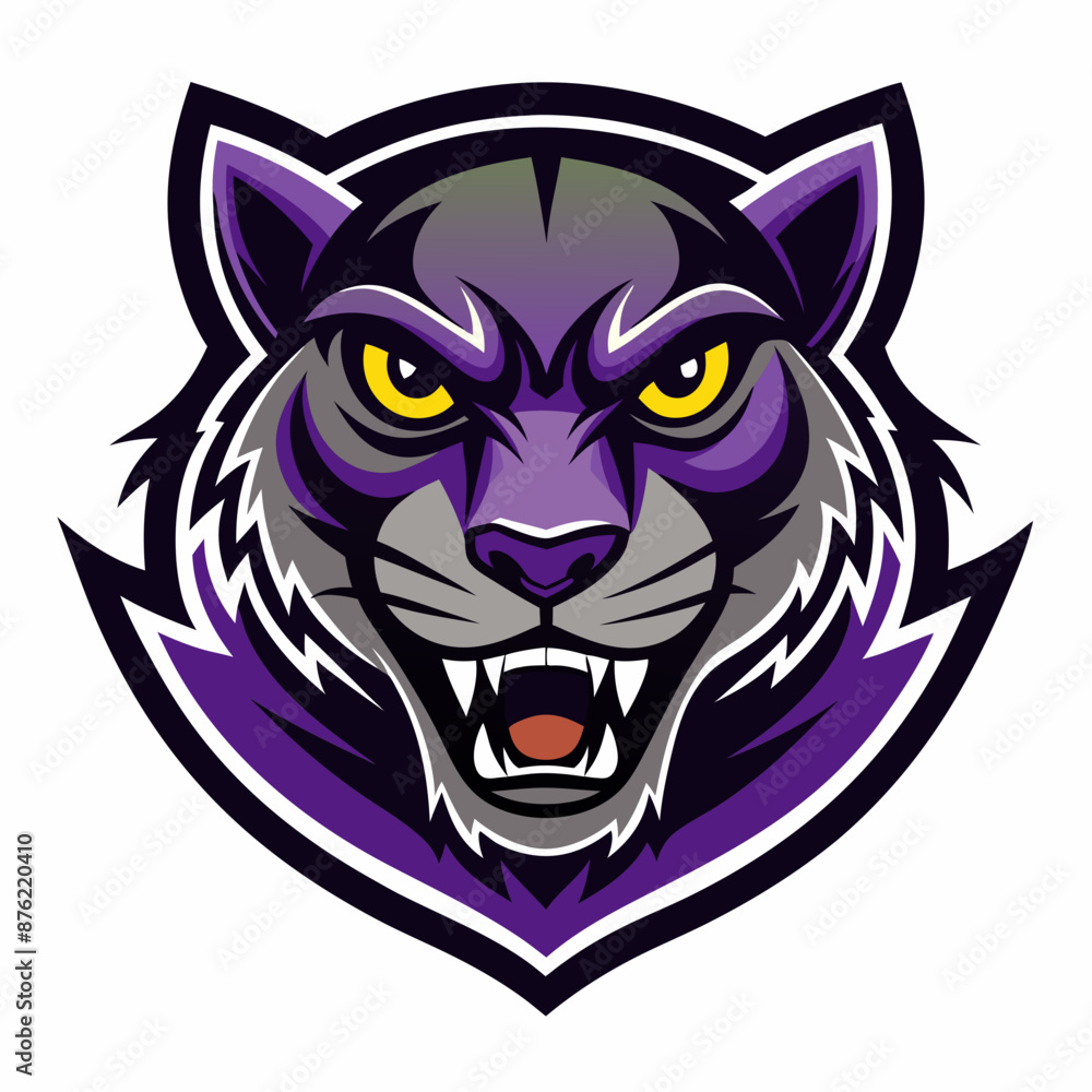 Aggressive Black Panther Logo – Minimalist and Dynamic Panther Icon for Professional Branding, Wildlife Conservation, Sports Teams, and Premium Fashion Labels with Bold and Powerful Design Aggressive Black Panther Logo – Minimalist and Dynamic Panther Icon for Professional Branding, Wildlife Conservation, Sports Teams, and Premium Fashion Labels with Bold and Powerful Design