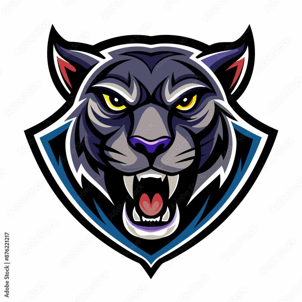 Aggressive Black Panther Logo – Minimalist and Dynamic Panther Icon for Professional Branding, Wildlife Conservation, Sports Teams, and Premium Fashion Labels with Bold and Powerful Design Aggressive Black Panther Logo – Minimalist and Dynamic Panther Icon for Professional Branding, Wildlife Conservation, Sports Teams, and Premium Fashion Labels with Bold and Powerful Design