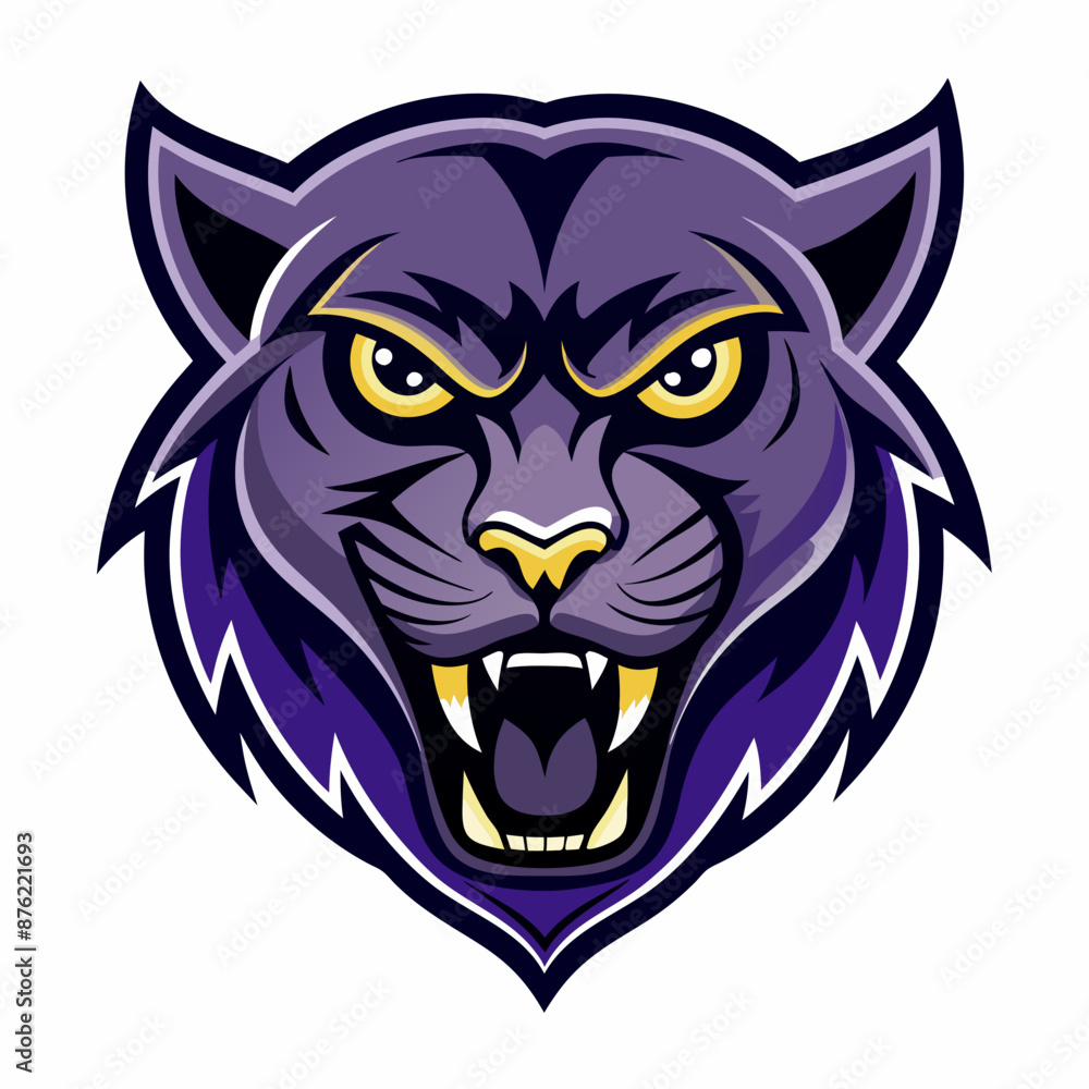 Aggressive Black Panther Logo – Minimalist and Dynamic Panther Icon for Professional Branding, Wildlife Conservation, Sports Teams, and Premium Fashion Labels with Bold and Powerful Design Aggressive Black Panther Logo – Minimalist and Dynamic Panther Icon for Professional Branding, Wildlife Conservation, Sports Teams, and Premium Fashion Labels with Bold and Powerful Design