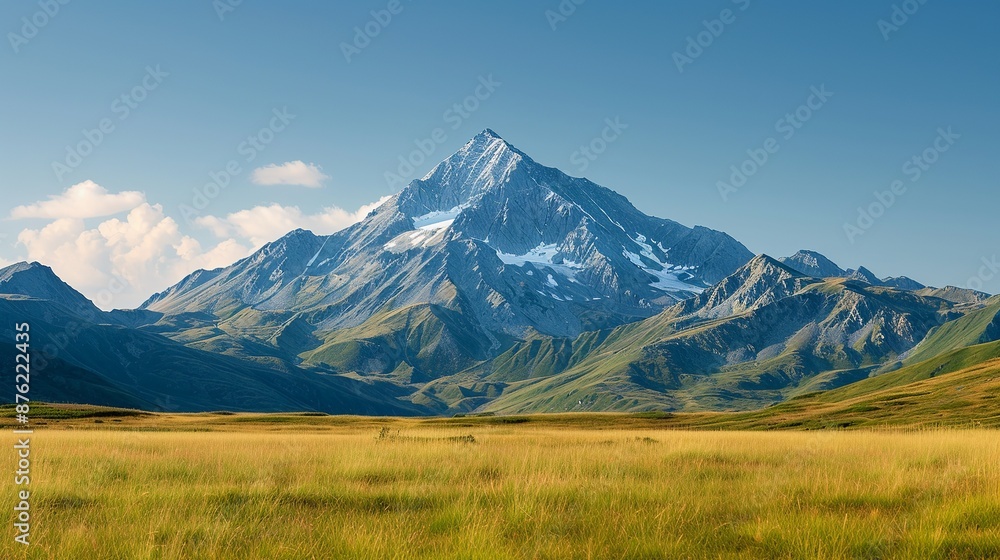 Illustrate breathtaking mountain landscapes using nature plates, featuring rugged terrain, clear skies, and the untouched beauty of wilderness. Clean and Clear Color, Realistic Photo, , Minimalism, Illustrate breathtaking mountain landscapes using nature plates, featuring rugged terrain, clear skies, and the untouched beauty of wilderness. Clean and Clear Color, Realistic Photo, , Minimalism,