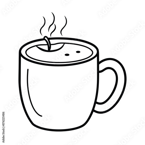 Drinks coloring pages for coloring book
