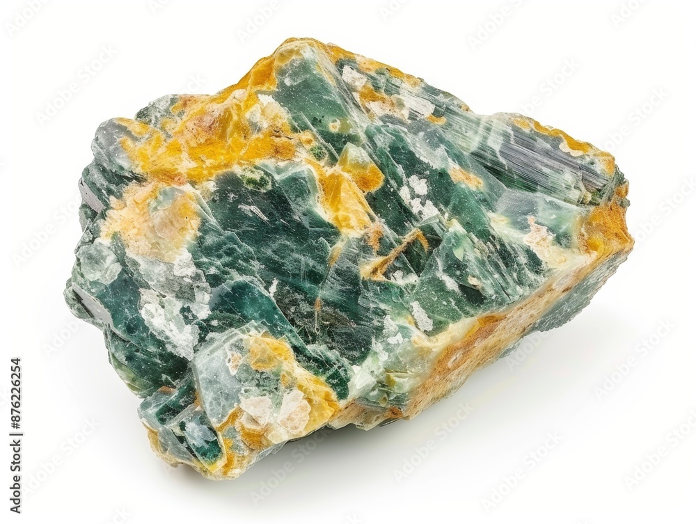 Mineral stone isolated on a white background Mineral stone isolated on a white background