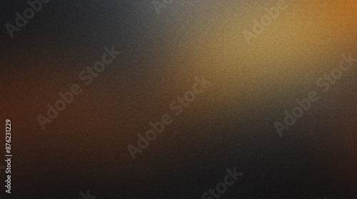 Dark Gradient Abstract Background with Warm Tones and Grainy Texture.
