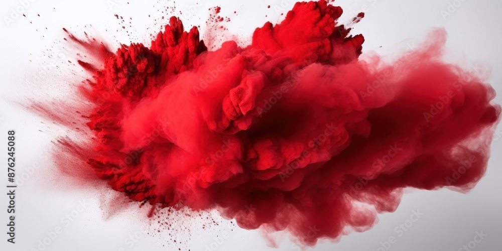 Red Color Burst Abstract Red Color Burst Abstract