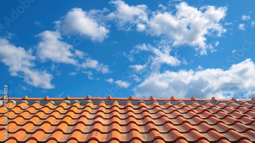 ceramic tiles on the roof of a house