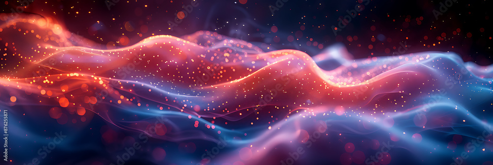 Techno-Nature Fusion: Glowing Patterns Emerge Techno-Nature Fusion: Glowing Patterns Emerge