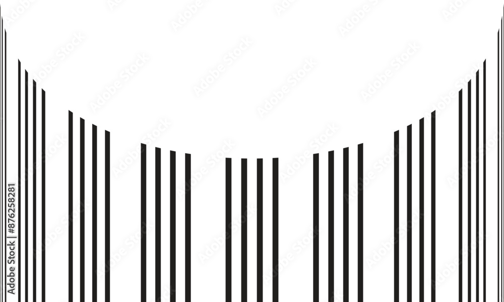 abstract simple black wave line design can be used background. abstract simple black wave line design can be used background.