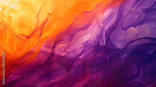 purple and orange, abstract, 