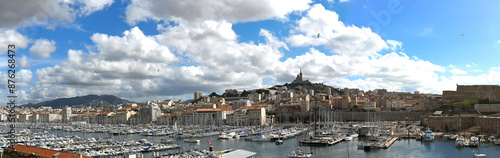 Marseille Altstadt Panorama