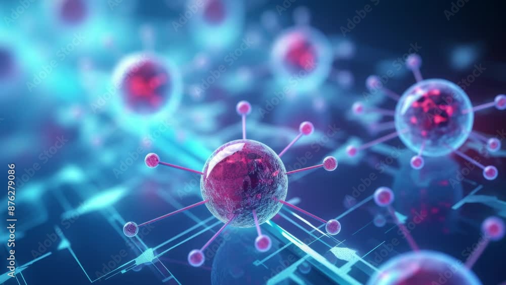 Molecules in motion.AI generated. Molecules in motion.AI generated.