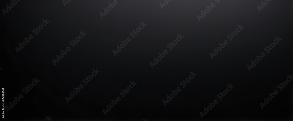 Obraz premium Abstract black gradient background, empty dark texture wallpaper black color studio room background. ai