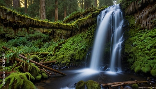 waterfall in the forest