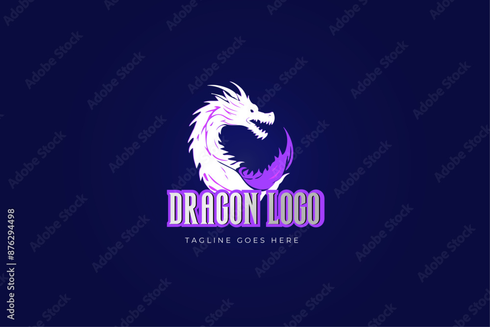 Obraz premium Dragon modern logo designs