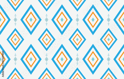 Abstract seamless patterns, geometric patterns, and batik patterns are designed for use in interior, wallpaper, fabric, curtain, carpet, clothing, Batik, satin, background, and Embroidery style.
