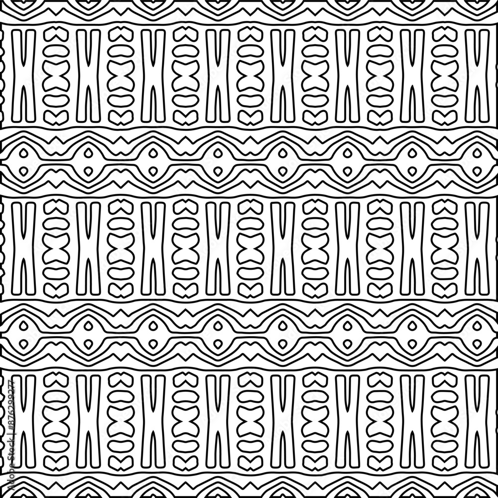 Abstract shapes.Patterns from lines.White wallpaper. Vector graphics for design, textile, decoration, cover, wallpaper, web background, wrapping paper, fabric, packaging. Repeating pattern. Abstract shapes.Patterns from lines.White wallpaper. Vector graphics for design, textile, decoration, cover, wallpaper, web background, wrapping paper, fabric, packaging. Repeating pattern.