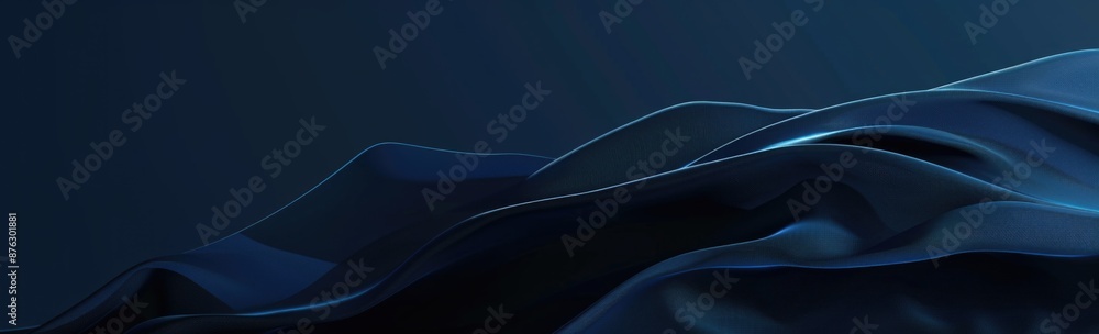 Dark blue background with a gradient banner and dark blue gradient Dark blue background with a gradient banner and dark blue gradient