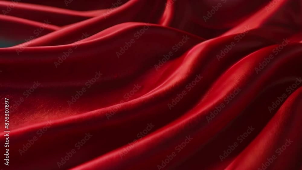 Zoom into the intricate weave of red satin fabric, exploring the fine threads and textures up close, revealing the depth and detail of the material, 4K Ultra HD Wallpaper animation video Zoom into the intricate weave of red satin fabric, exploring the fine threads and textures up close, revealing the depth and detail of the material, 4K Ultra HD Wallpaper animation video