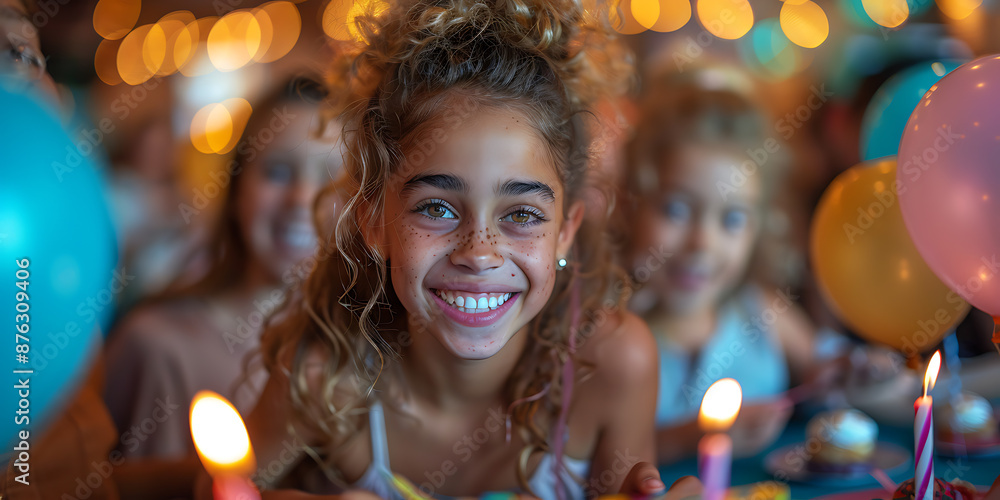 Diverse Family Celebrates Joyful Birthday Gathering Diverse Family Celebrates Joyful Birthday Gathering