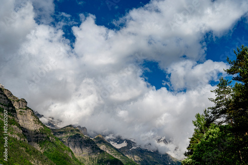 Pineta Valley in the Ordesa Natural Park, Huesca photo