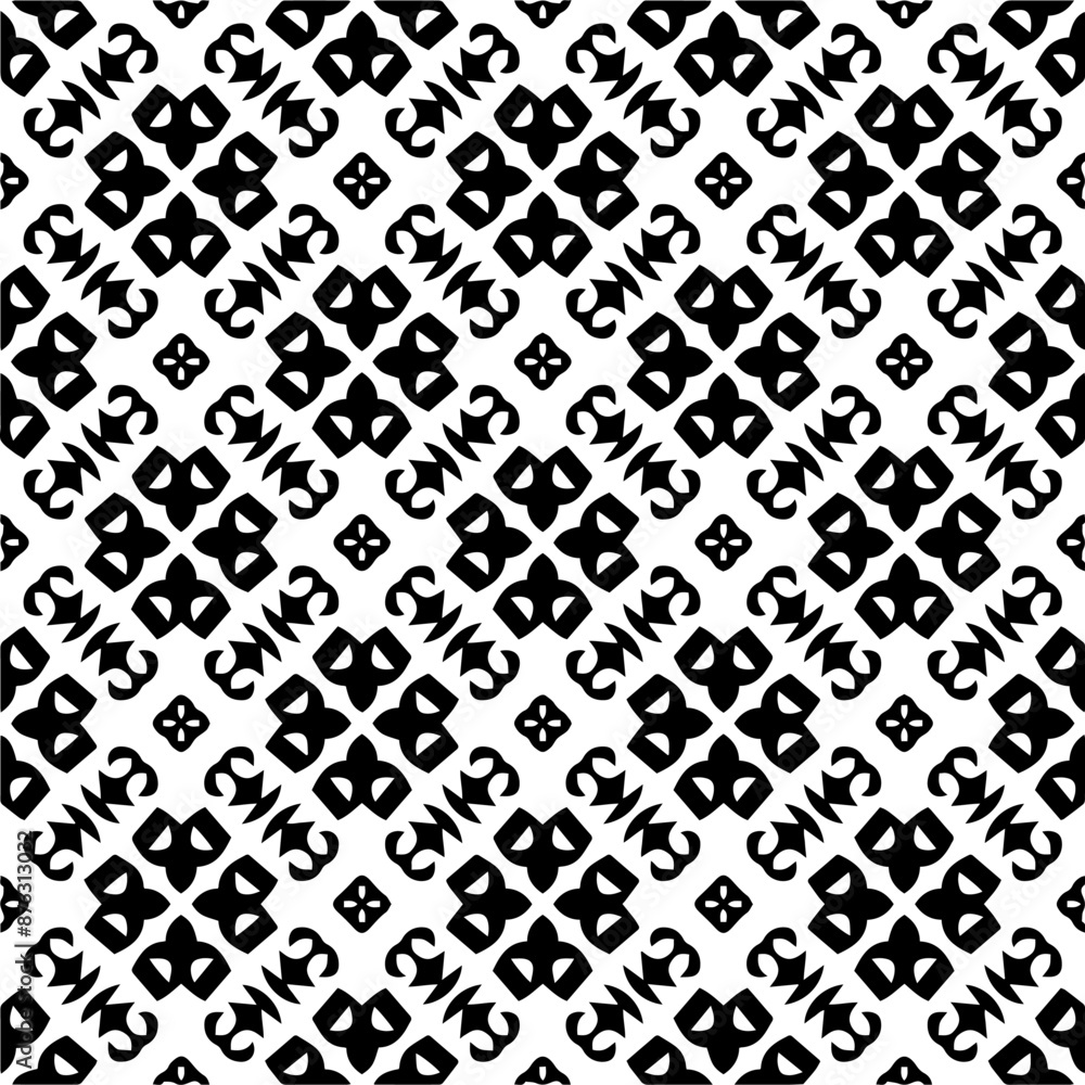 White background with black pattern. Seamless texture for fashion, textile design, on wall paper, wrapping paper, fabrics and home decor. Simple repeat pattern. White background with black pattern. Seamless texture for fashion, textile design, on wall paper, wrapping paper, fabrics and home decor. Simple repeat pattern.