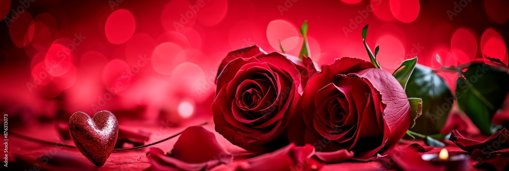 Background on the theme of Saint Valentine, love Generative AI Background on the theme of Saint Valentine, love Generative AI