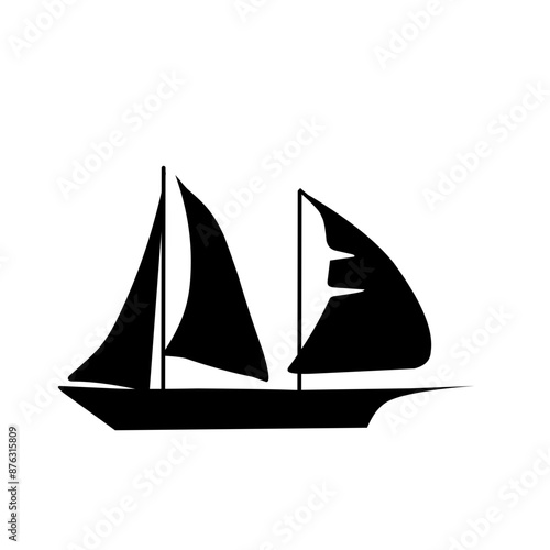 silhouette of a sailboat