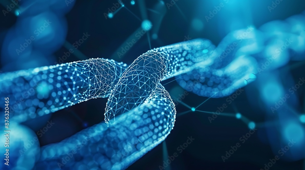 Cryptocurrency blockchain background 8K Cryptocurrency blockchain background 8K