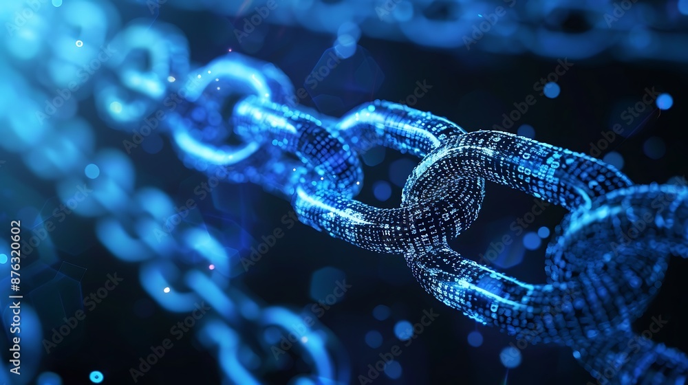 Cryptocurrency blockchain background 8K Cryptocurrency blockchain background 8K