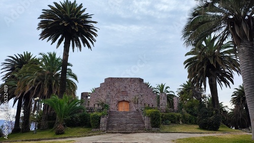 Canvastavla Ancient Medieval Architecture at Cerro San Cristóbal, Chile, circa 1925