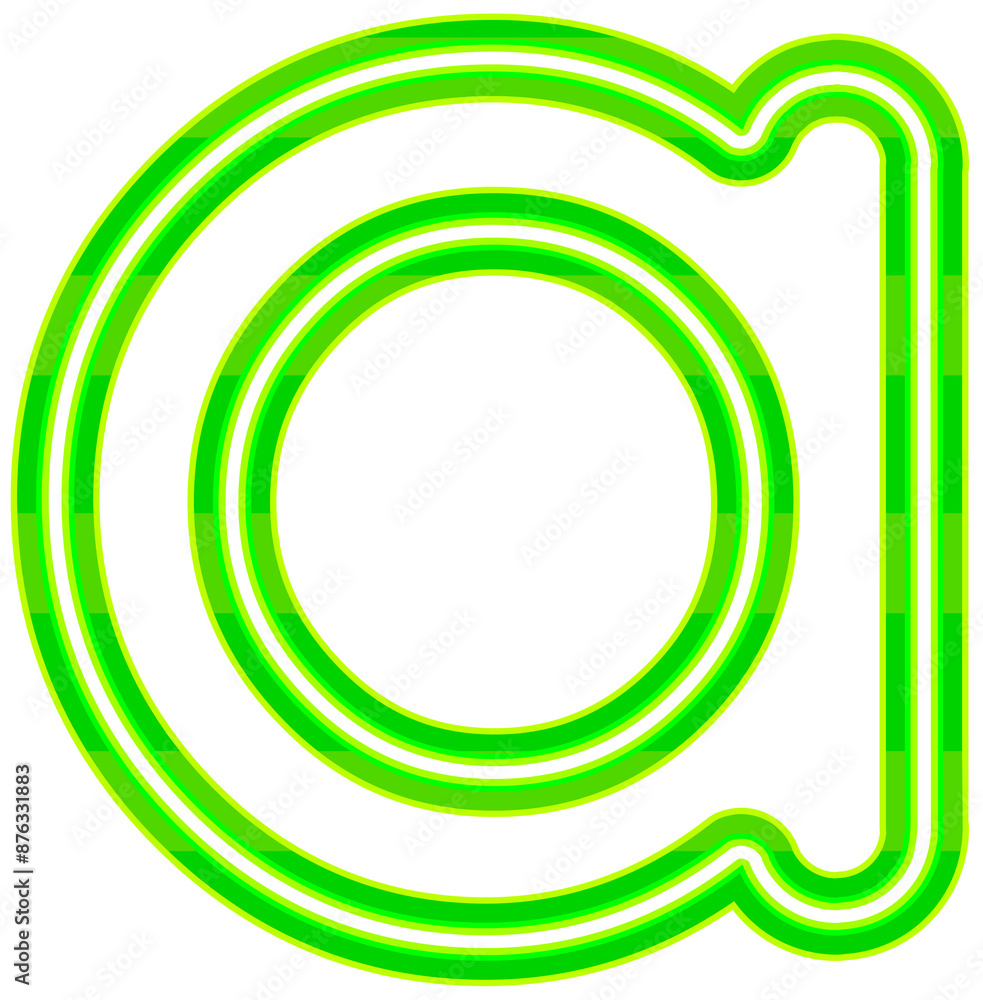 Neon font with luminous bright green lowercase letters typography design-a Neon font with luminous bright green lowercase letters typography design-a
