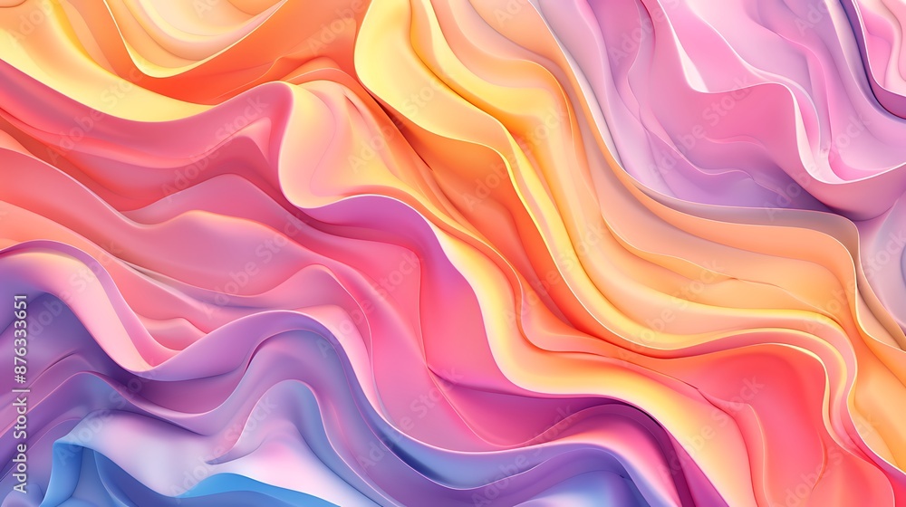 Abstract Swirling Gradient Abstract Swirling Gradient