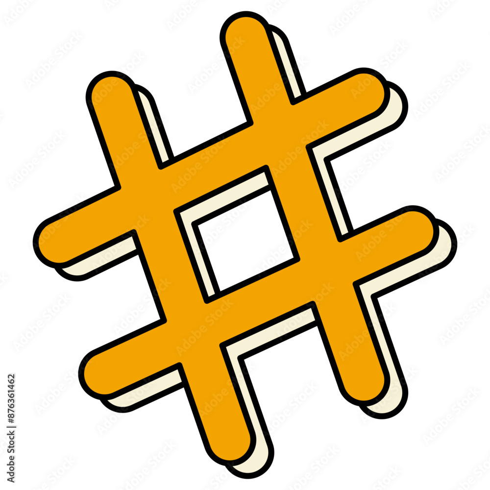 Retro Shape Bold Element Retro Shape Bold Element