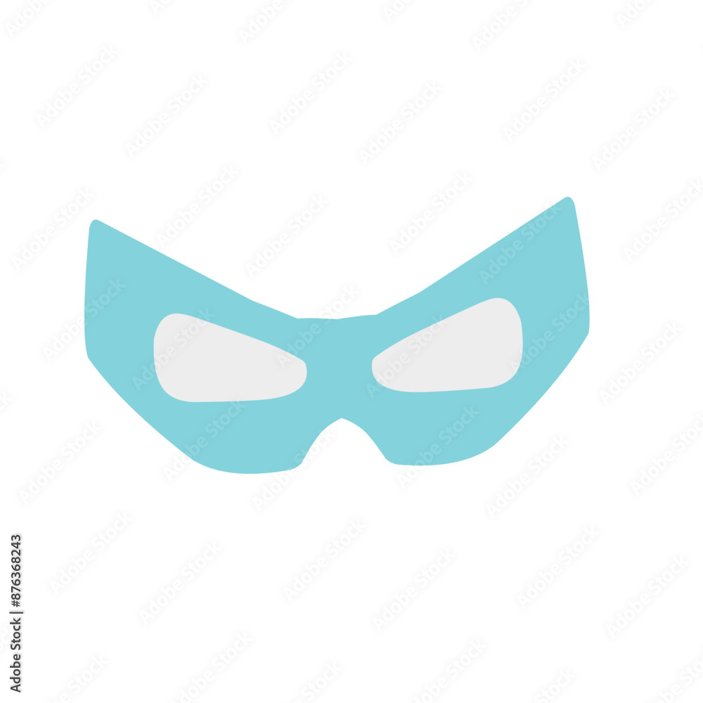 Fototapeta premium Simple icons of masquerade
