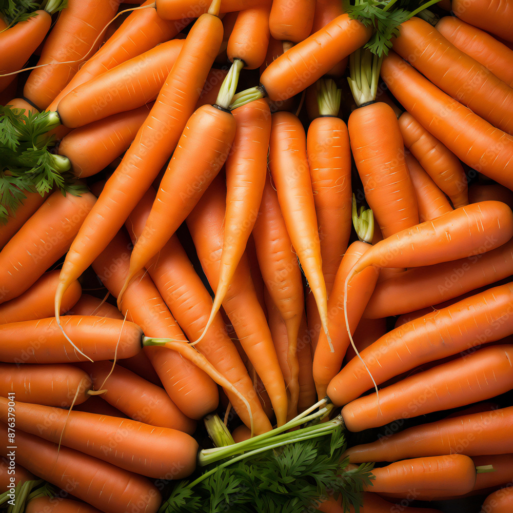 Table top photography of Fresh Organic Carrot Table top photography of Fresh Organic Carrot