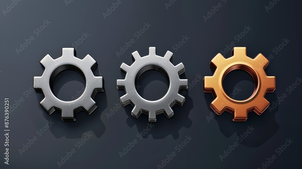 Cogwheel illustration. Beautiful cog concept Cogwheel illustration. Beautiful cog concept