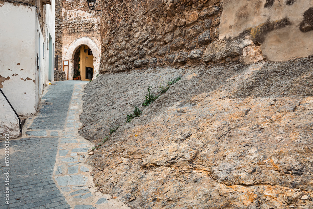 Medieval Portal of San Juan in Jerica, comarca of Alto Palancia, Province of Castellon, Community of Valencia, Spain Medieval Portal of San Juan in Jerica, comarca of Alto Palancia, Province of Castellon, Community of Valencia, Spain