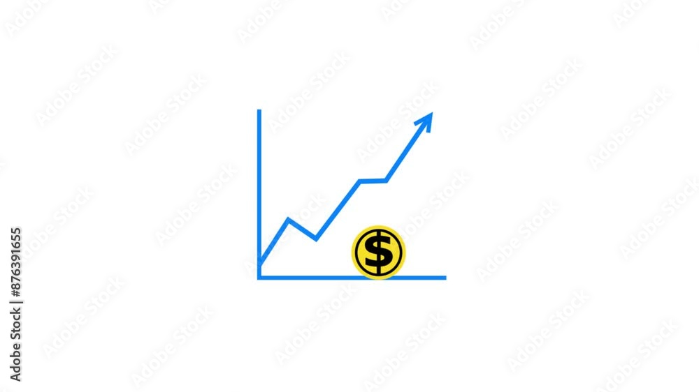 Financial business diagram charts. Bar chart for growing business progress. Financial business diagram charts. Bar chart for growing business progress.