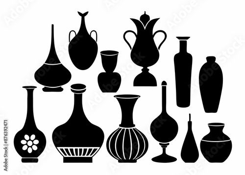 set of vases, set of vase. Elegant and Diverse Vase Sets: From Modern Designs to Vintage Collections for Every Style